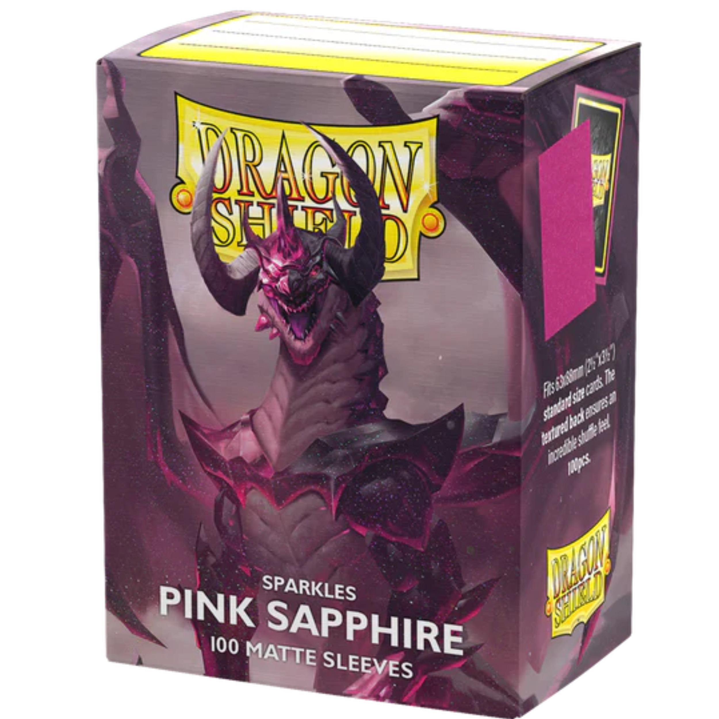 Dragon Shield Pink Sapphire Matte Card Sleeves
